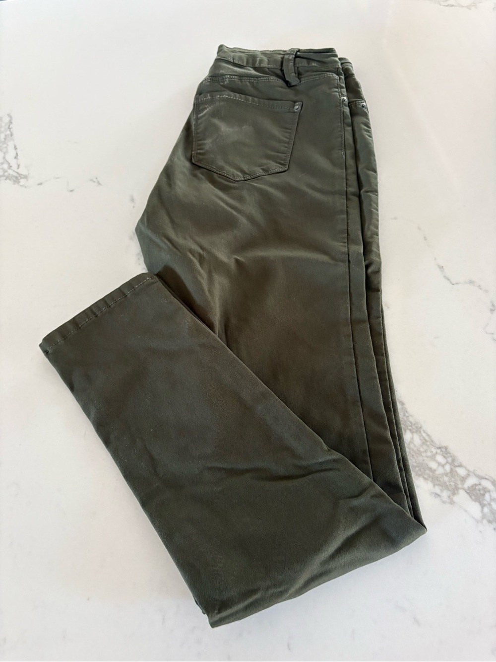 Olive Hyperstrech Skinnies Olive Green Pants Medium
